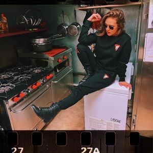 New Mr.Eatwell Pizza Slice Slim Jogger